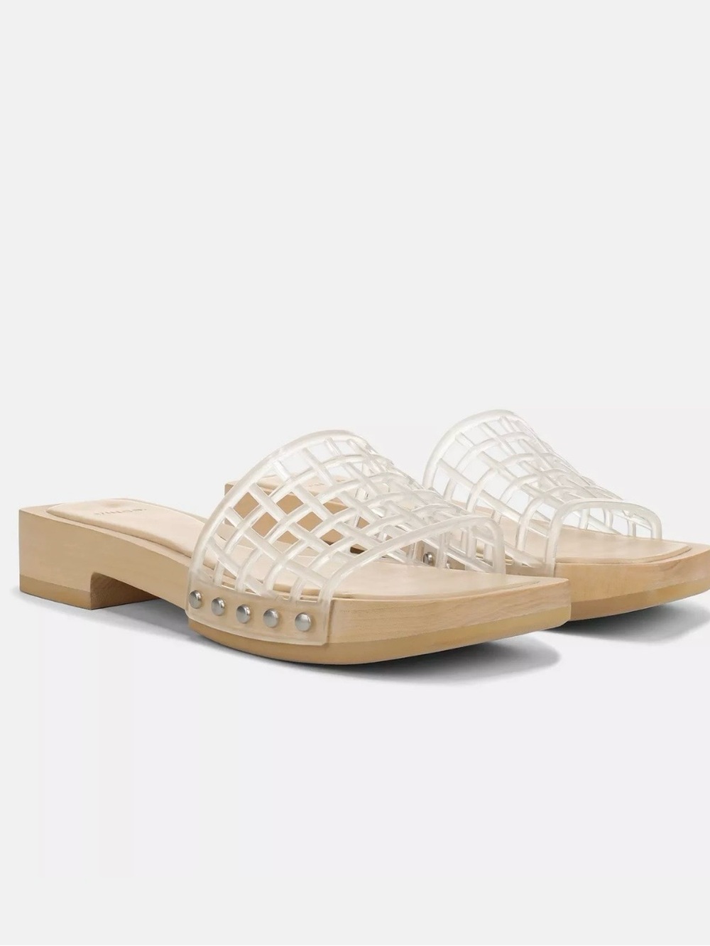 Vince Barbara Jelly Slide Sandal